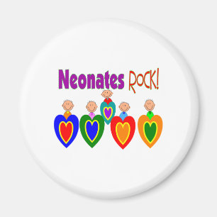 Neontal Nurse Gifts "Neonates ROCK!" Magnet