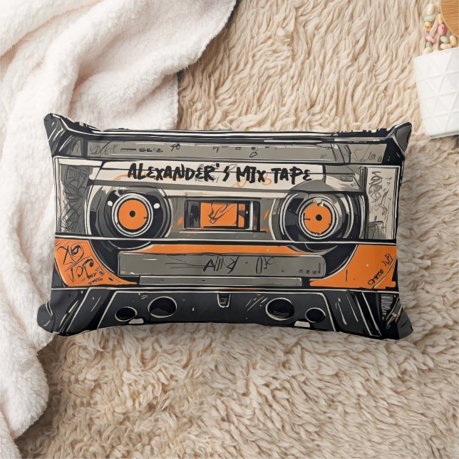 NeonTape Lumbar Cushion (Blanket)