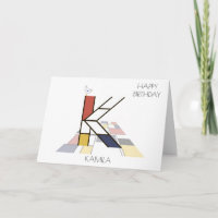 Neoplasticism Style Monogram. Letter K