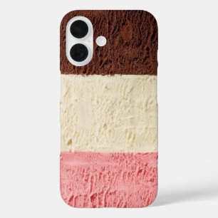 Neopolitan Ice Cream iPhone 16 Case