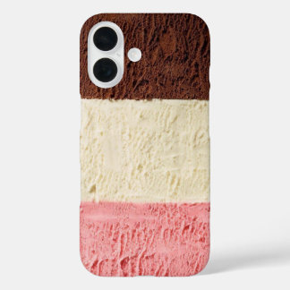Neopolitan Ice Cream iPhone 16 Case