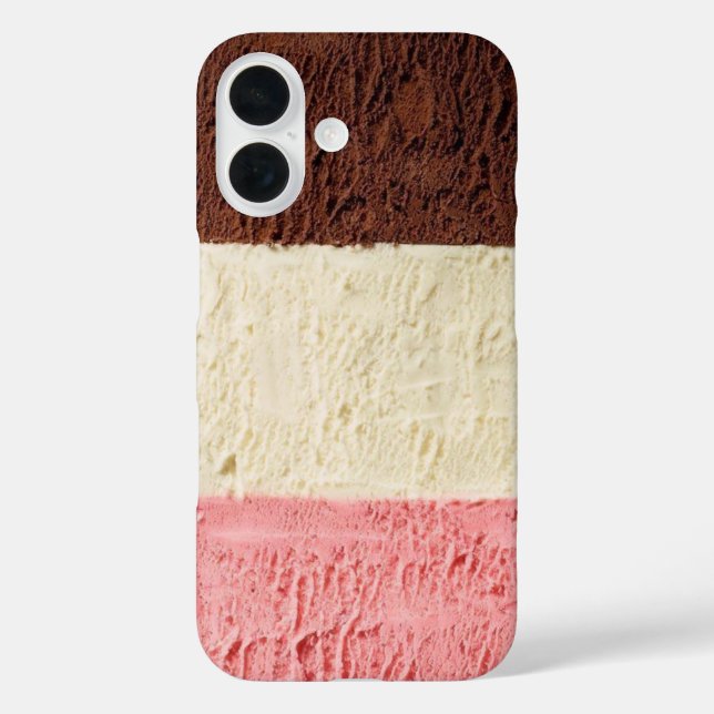 Neopolitan Ice Cream Case-Mate iPhone Case (Back)