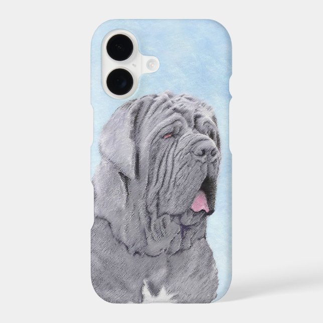 Neopolitan Mastiff Painting - Original Dog Art iPhone Case (Back)