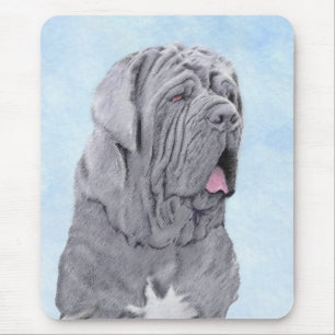 Neopolitan Mastiff Painting - Original Dog Art Mouse Pad