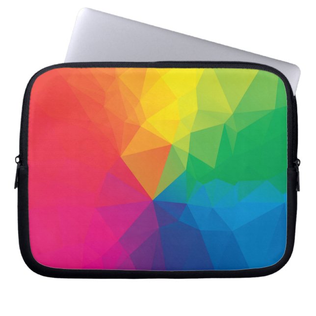 Neoprene Bright & Colourfull Laptop Sleeve 10" (Front)