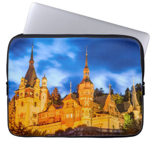 Neoprene Laptop Sleeve 13 inch Peles castle Sinaia