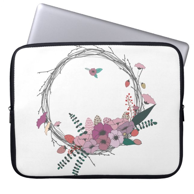 Neoprene Laptop Sleeve 15 inch (Front)