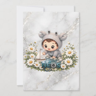 Neos Kawaii Zodiac Cancer Invitation