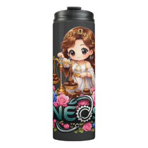 Neos Kawaii Zodiac Libra Thermal Tumbler
