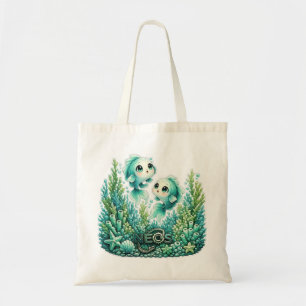 Neos Kawaii Zodiac Pisces Tote Bag