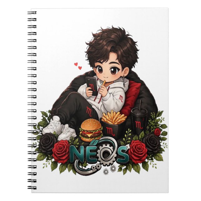 Neos Kawaii Zodiac Scorpio Notebook (Front)