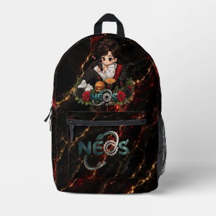 Neos Kawaii Zodiac Scorpio Printed Backpack