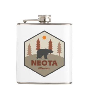 Neota Wilderness Colorado Bear Hip Flask