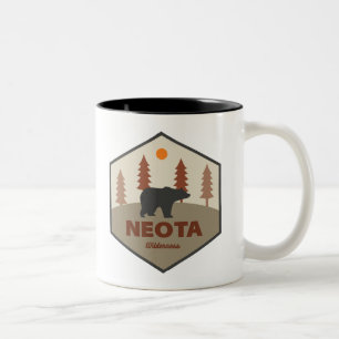Neota Wilderness Colorado Bear Two-Tone Coffee Mug