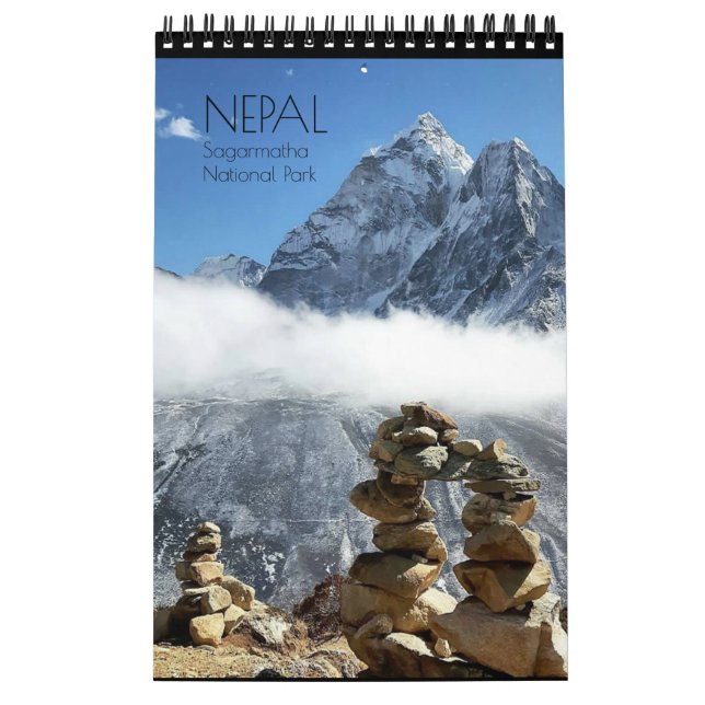 Nepal 2026 Calendar, Sagarmatha / Everest Trek Calendar (Cover)