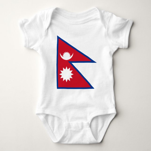 nepal baby bodysuit (Front)