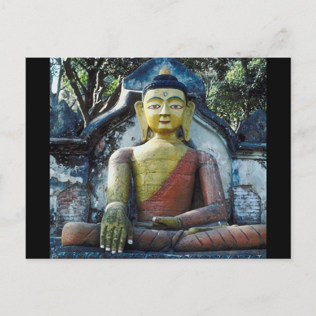Nepal Buddha Postcard (Front)