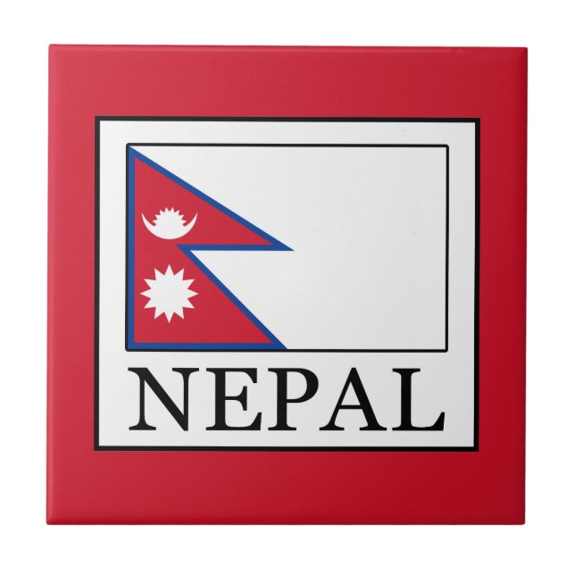 Nepal Ceramic Tile (Front)