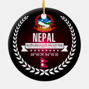 Nepal Ceramic Tree Decoration