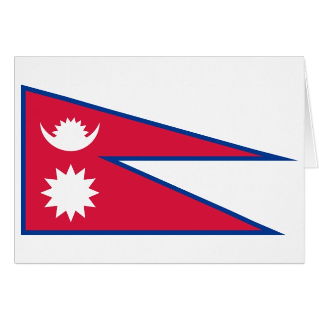Nepal Flag (Front Horizontal)