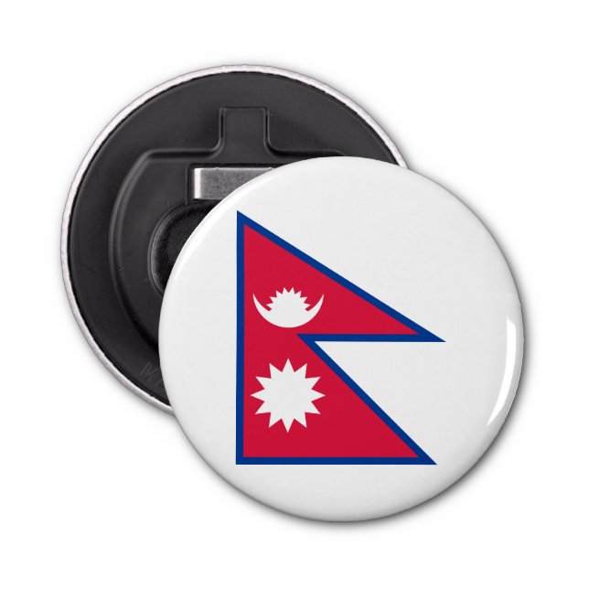 Nepal Flag Bottle Opener (Front)