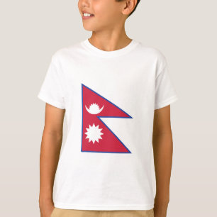 Nepal Flag Emblem T-Shirt