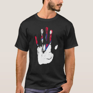 Nepal Flag Hand Men Women Kids T-Shirt