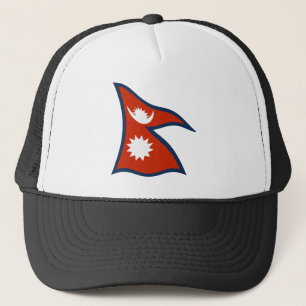 Nepal Flag Hat