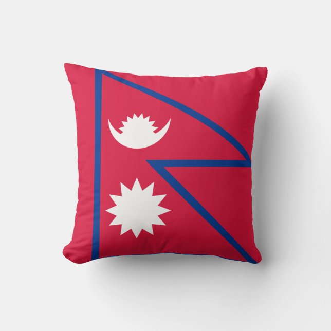 Nepal Flag pillow (Front)