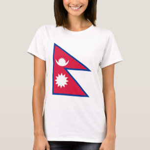 Nepal Flag T-Shirt