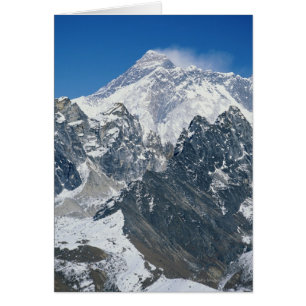 Nepal, Himalayas, view of Mt Everest from Gokyo