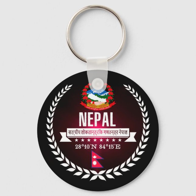 Nepal Key Ring (Front)