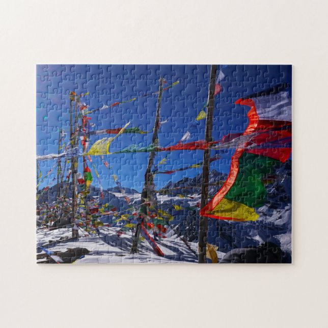 Nepal Langtang National Park. Jigsaw Puzzle (Horizontal)