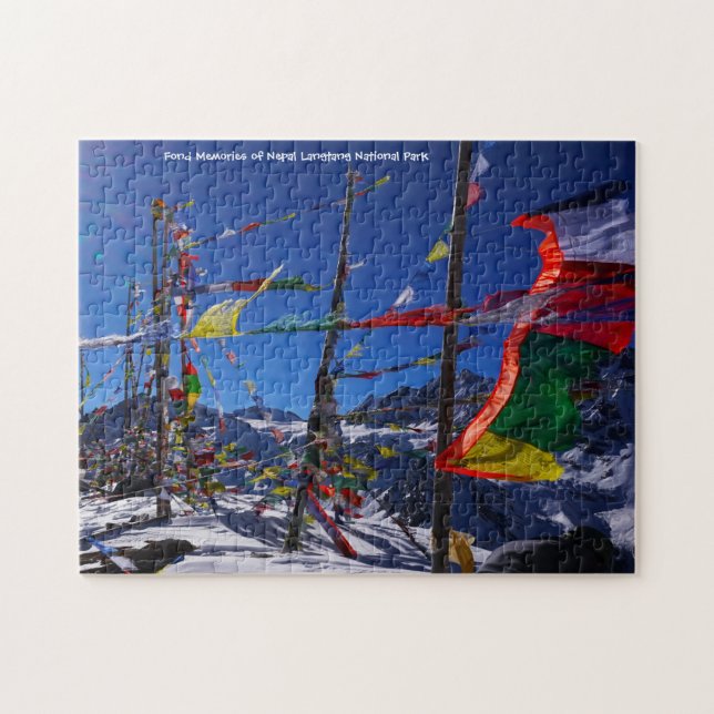 Nepal Langtang National Park. Jigsaw Puzzle (Horizontal)