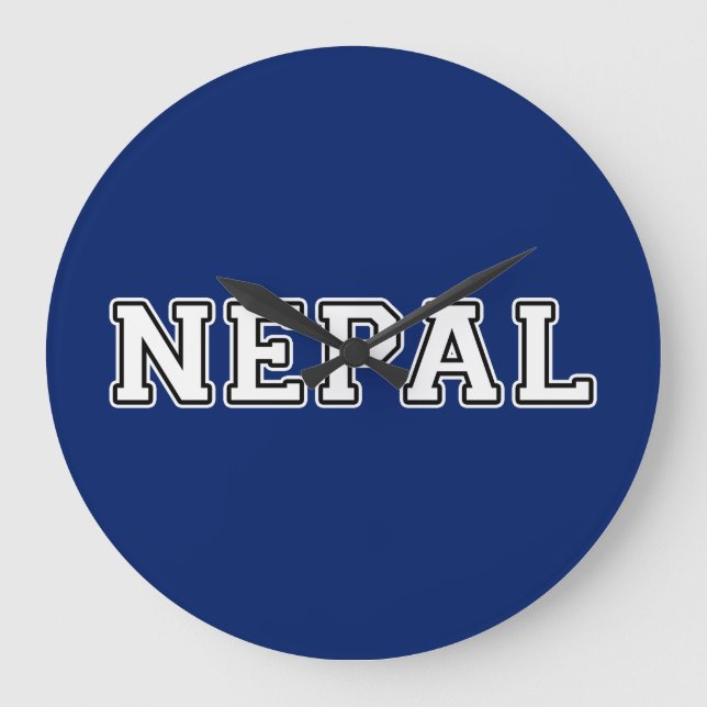 Nepal Large Clock (Front)