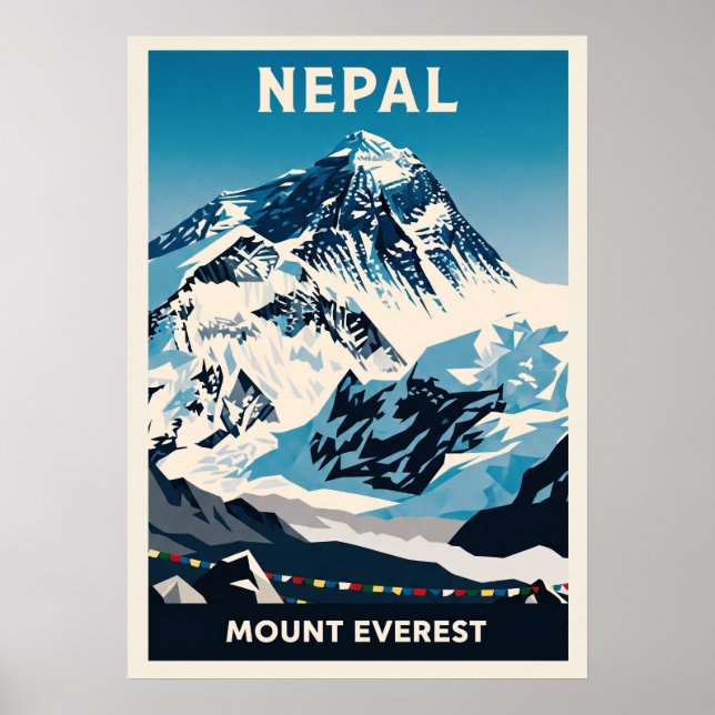 Nepal Mount Everest V02 Poster (Front)