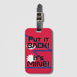 Nepal National Flag Funny Patriotic Luggage Tag