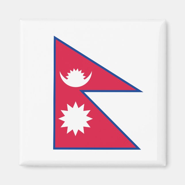 Nepal (Nepalese) Flag Magnet (Front)