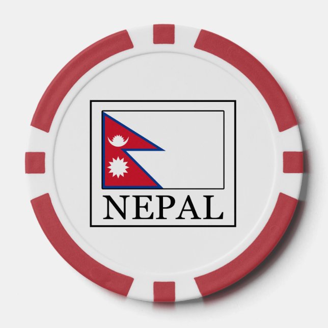 Nepal Poker Chips (Front)