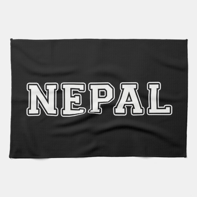 Nepal Tea Towel (Horizontal)