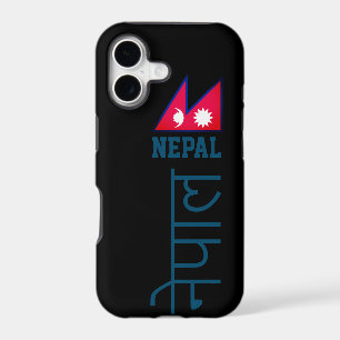 Nepal (written in Sanskrit) Case-Mate iPhone Case
