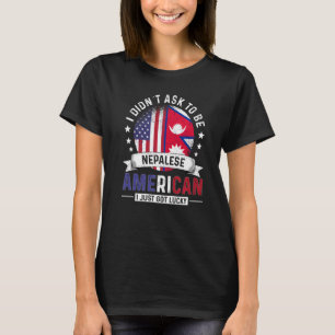 Nepalese American Countries Flags Pride Country Ne T-Shirt
