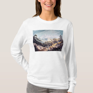 Nepalese Herdsmen in the Himalayas, 1826 T-Shirt