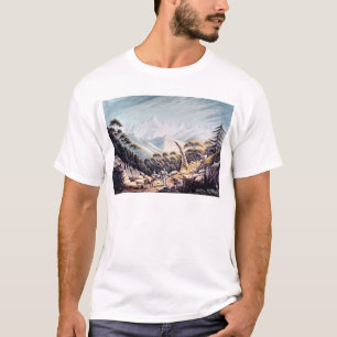 Nepalese Herdsmen in the Himalayas, 1826 T-Shirt