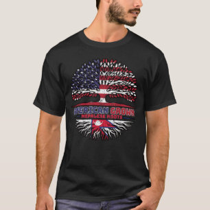 Nepalese Nepal US American USA United States Tree T-Shirt