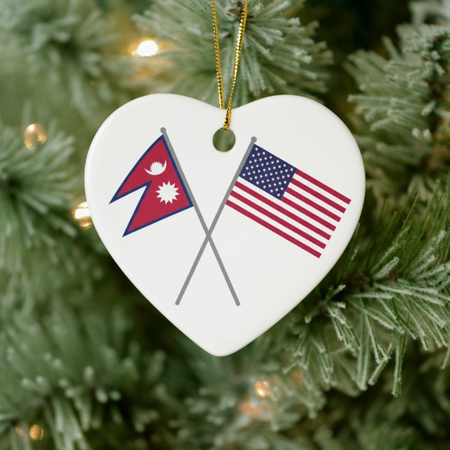 Nepali-American Ceramic Ornament (Tree)