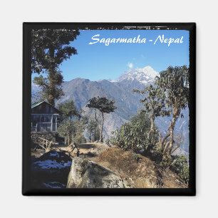 Nepali house, Everest trek, Himalayas - Nepal Magnet