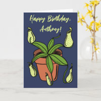 Nepenthes Pitcher Plant Illustration Personalised