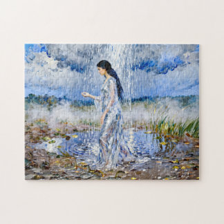 Nephele Goddess of Clouds and Rain from Greek Myth Jigsaw Puzzle