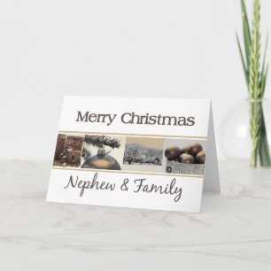 nephew and family Merry Christmas card